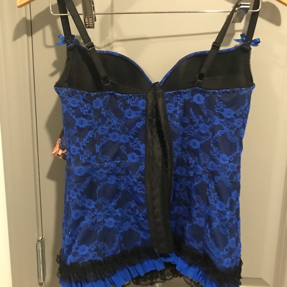 Coquette Bustier size medium.   13.    CL/GY01 - Picture 5 of 6